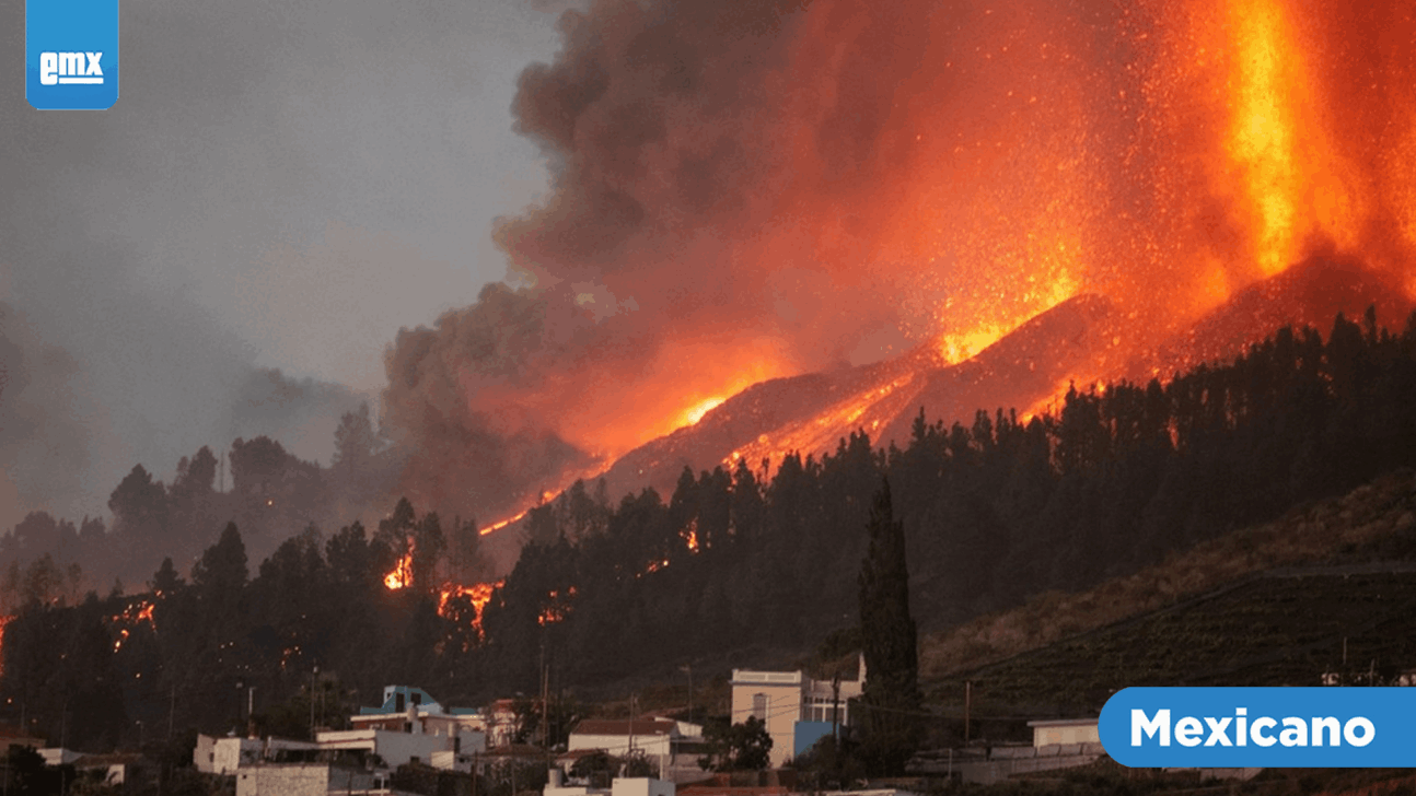 EMX-Desalojan a más de 5 mil por erupción de volcán en La Palma en España