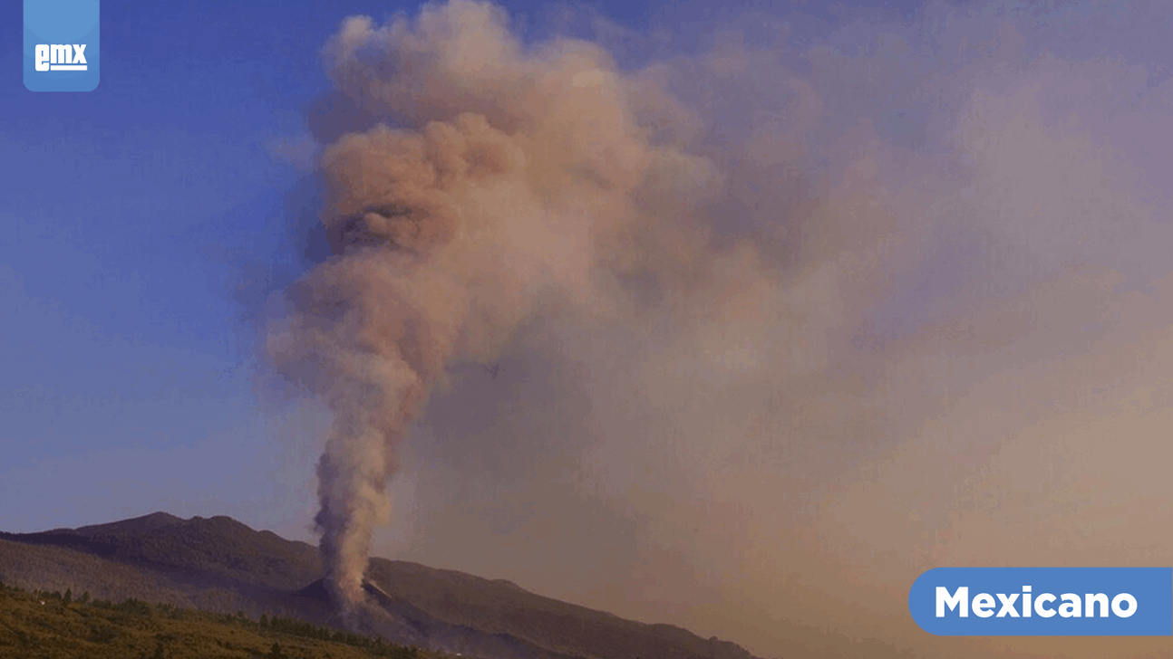 EMX-Volcán de La Palma lanza más lava; ha emitido más de 250 mil toneladas de dióxido de azufre