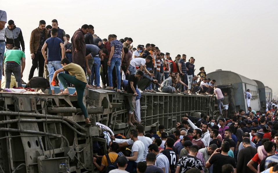 EMX-Accidente ferroviario en Egipto deja más de cien heridos