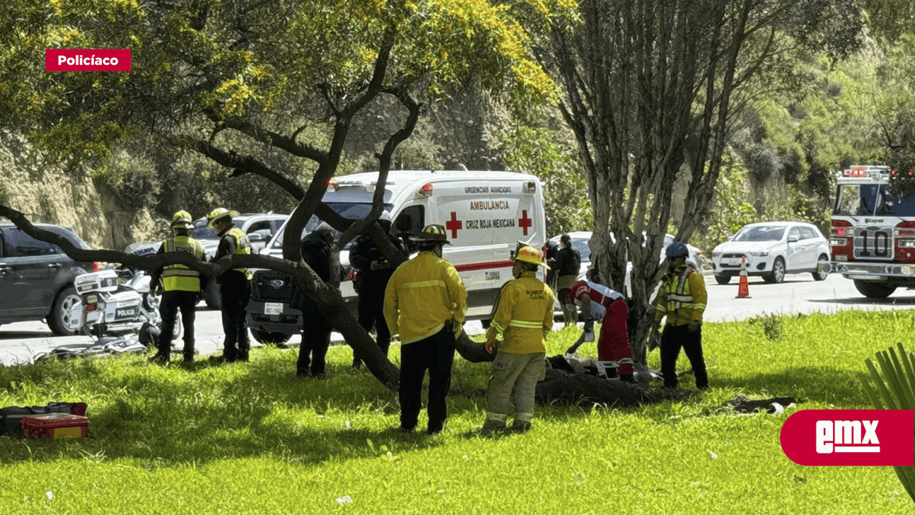 EMX-Muere motociclista tras accidente vehicular en el libramiento Sur