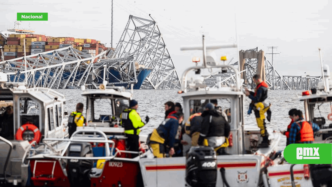 EMX-Consulado de México confirma el rescate del cuerpo de mexicano muerto en caída de puente de Baltimore
