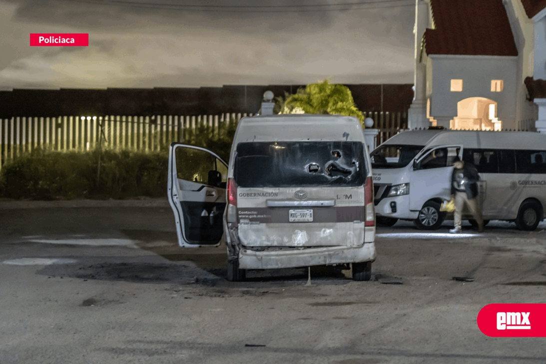 EMX-Atacan a pedradas a agentes del Instituto Nacional de Migración en Tijuana