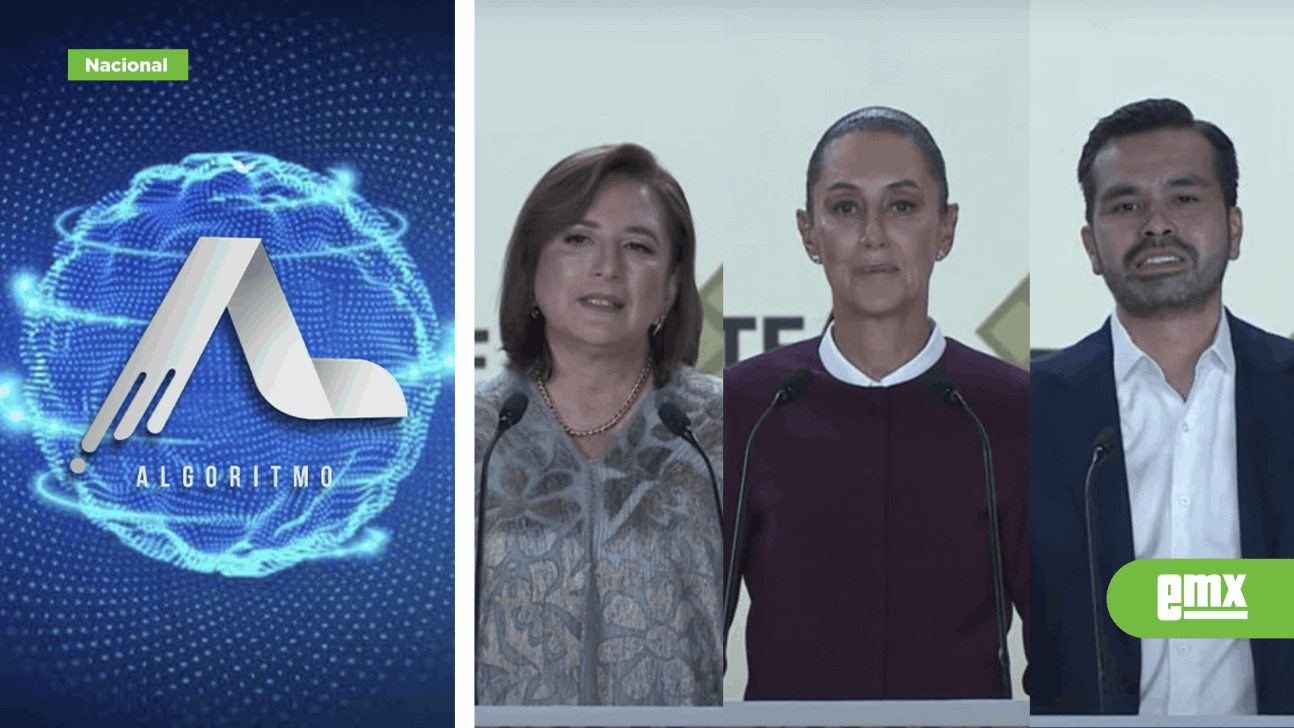 EMX-Algoritmo da como ganadora a Claudia Sheinbaum en el 2do Debate Presidencial organizado por el INE