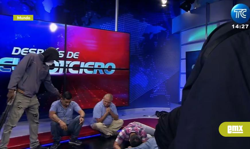 EMX-Juez llama a juicio a 12 acusados de terrorismo por irrupción armada en canal de televisión de Ecuador