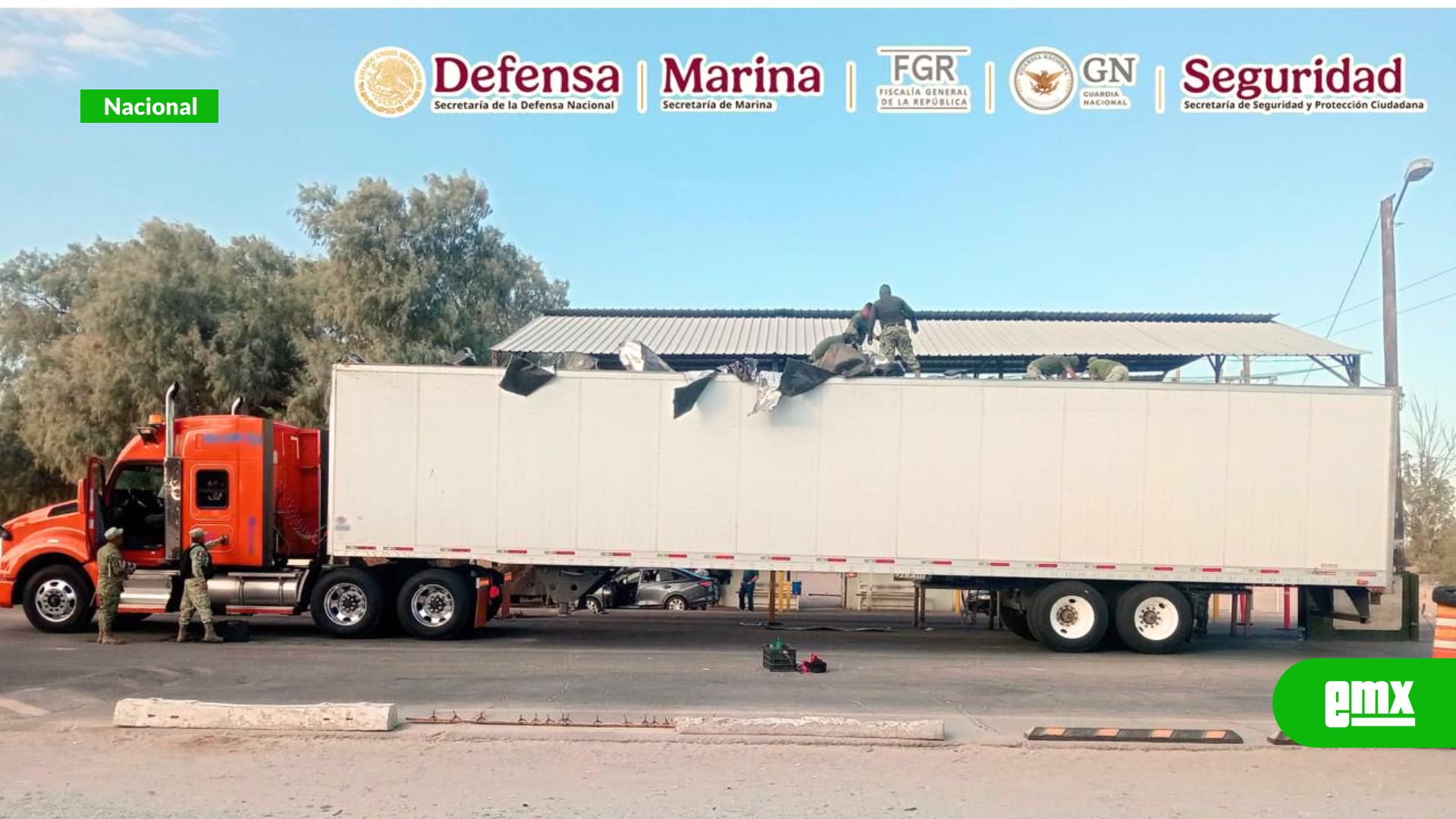 EMX-Aseguran-tráiler-con-más-de-mil-paquetes-de-cocaína-en-Sonora