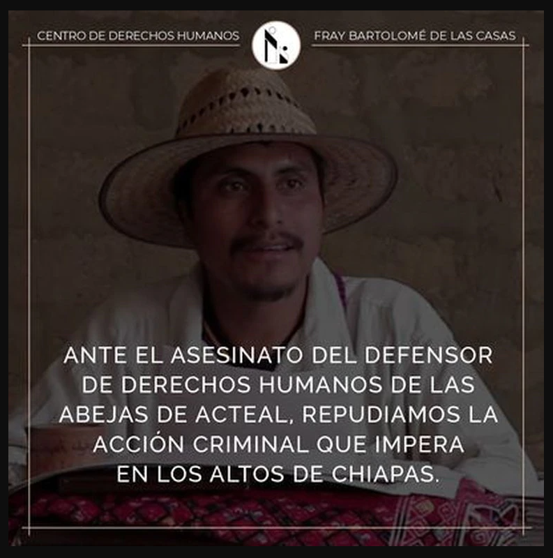 Asesinaron en Chiapas a Simón Pedro, activista y ex presidente - El  Mexicano - Gran Diario Regional