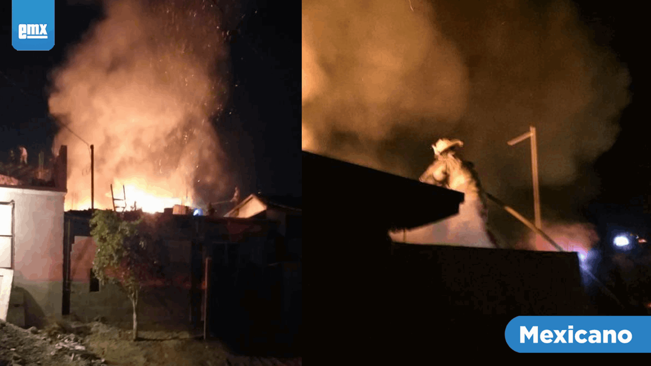EMX-Atienden bomberos, cinco conatos de incendio en Rosarito