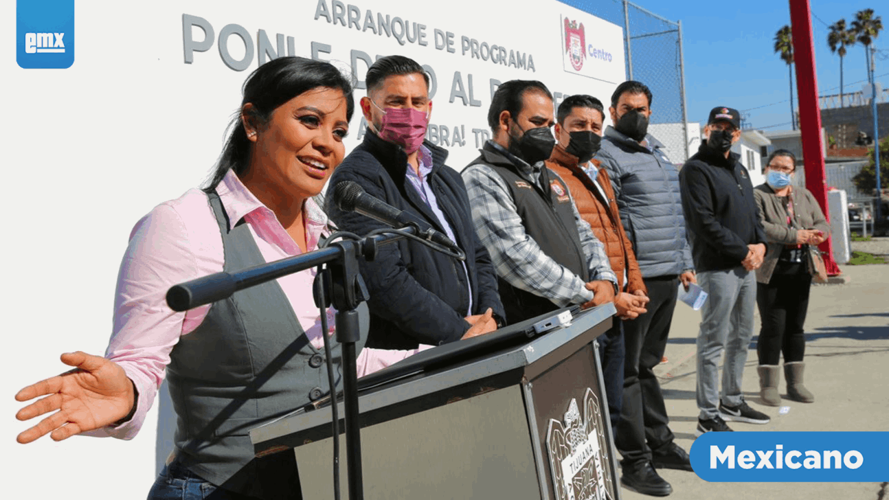 EMX-Montserrat Caballero… Avanza en la limpieza de Tijuana