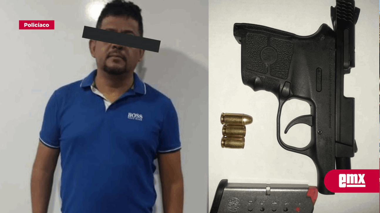 EMX-Detenido por disparar en negocio de clamatos mientras escuchaba corridos