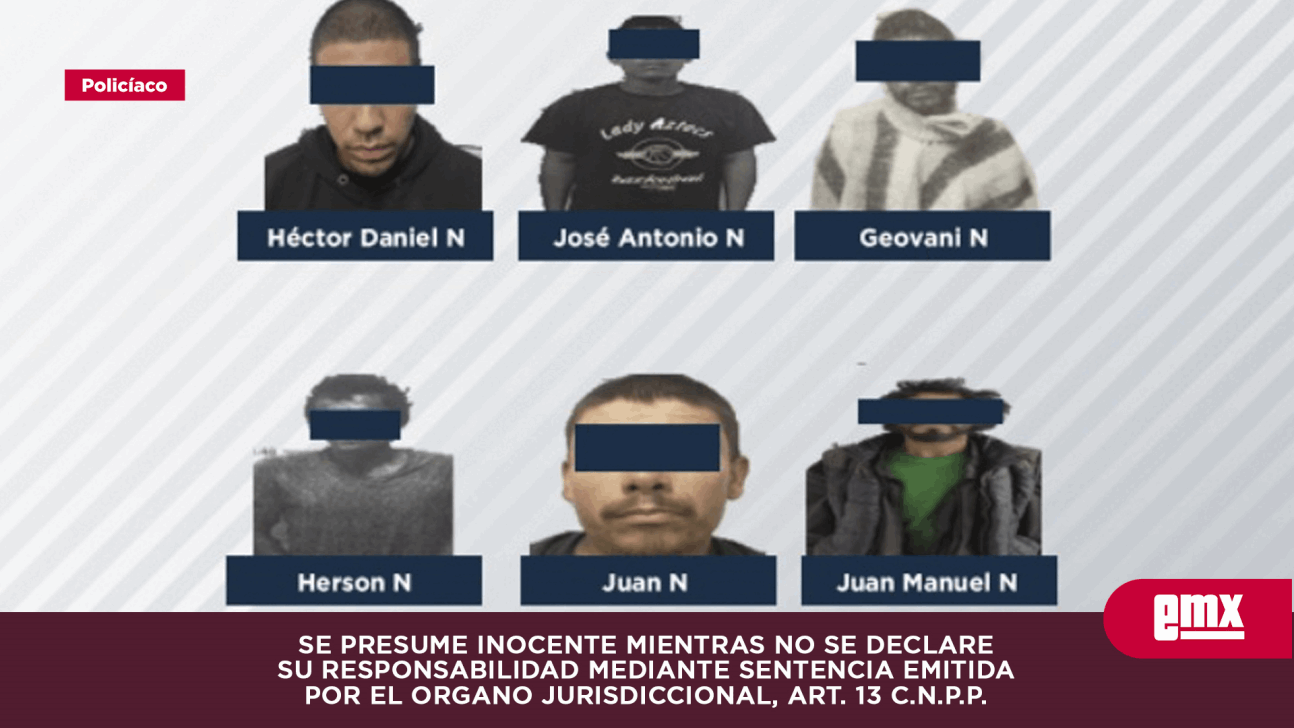EMX-Arresta FGE a seis por allanamiento y portación de arma en Rosarito
