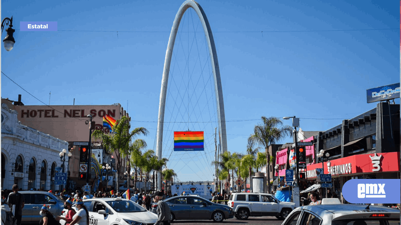 EMX-Se preparan para la marcha y festival LGBTTIQ que de realizará  en la Zona Centro de Tijuana