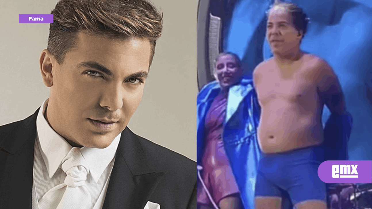 Cristian Castro se quedó en calzones - El Mexicano