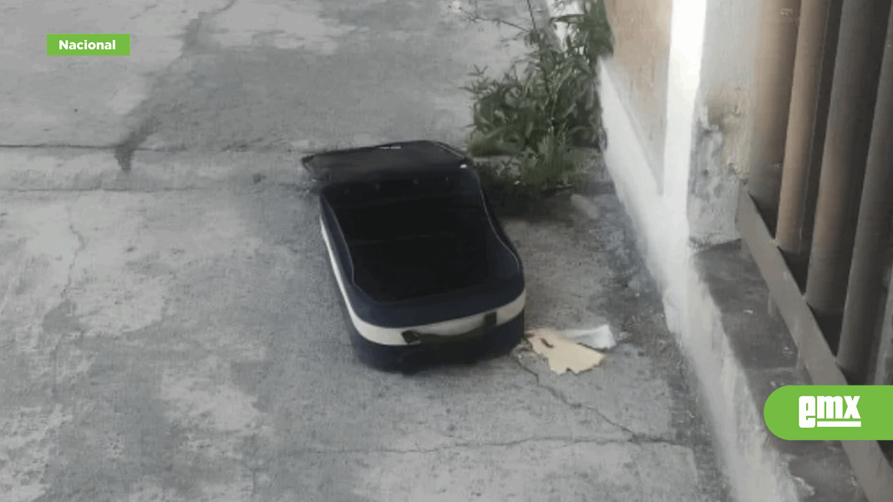 EMX-Abandonan a niño de 2 años dentro de una maleta en Puebla