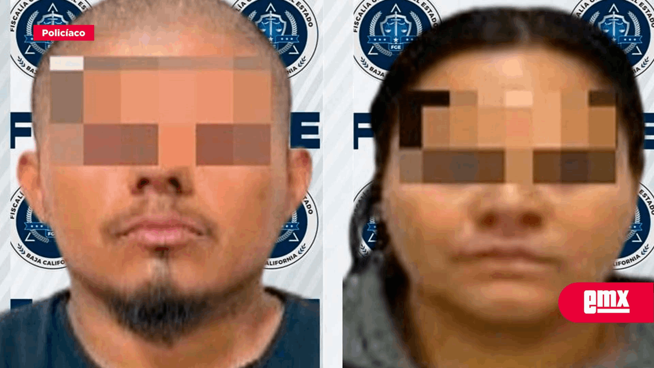 EMX-Va pareja a prisión preventiva por el crimen de 3 hombres en Tijuana 