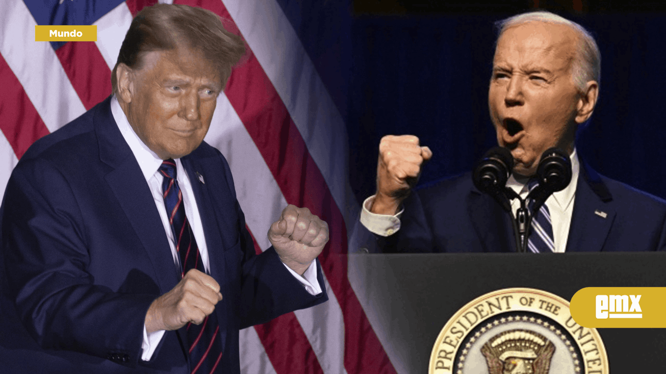 EMX-Afirma Biden que estaría "encantado" de debatir con Trump