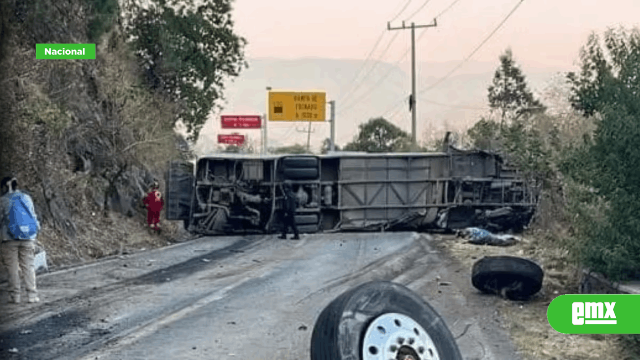 EMX-Tragedia en Edomex: vuelca camión con peregrinos en Malinalco; hay 14 muertos y 31 heridos