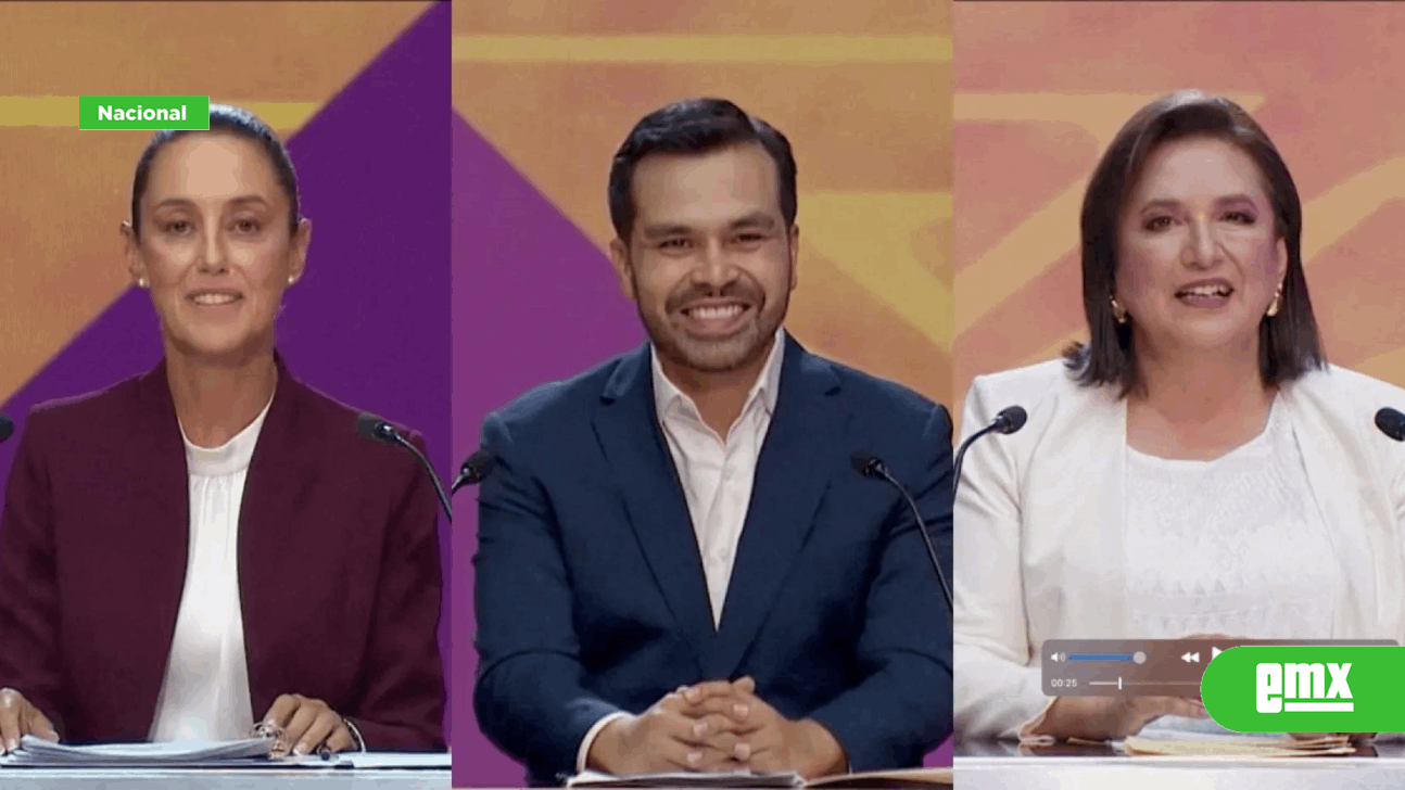 EMX-Así llegan los candidatos a Estudios Churubusco para su segundo debate presidencial 2024