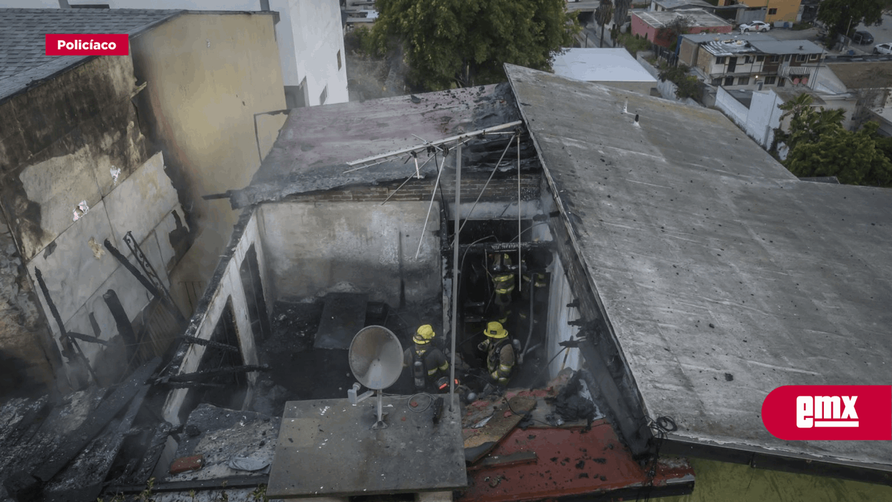 EMX-Ardió casa en la Ruiz Cortinez; sin víctimas que lamentar