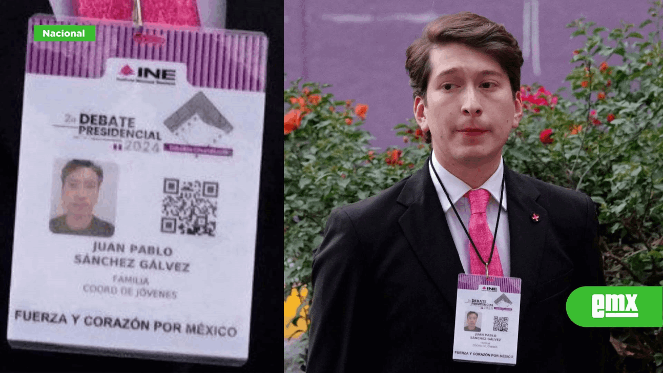 EMX-Hijo de Xóchitl Gálvez continúa registrado como Coordinador de Jóvenes, asistió al debate