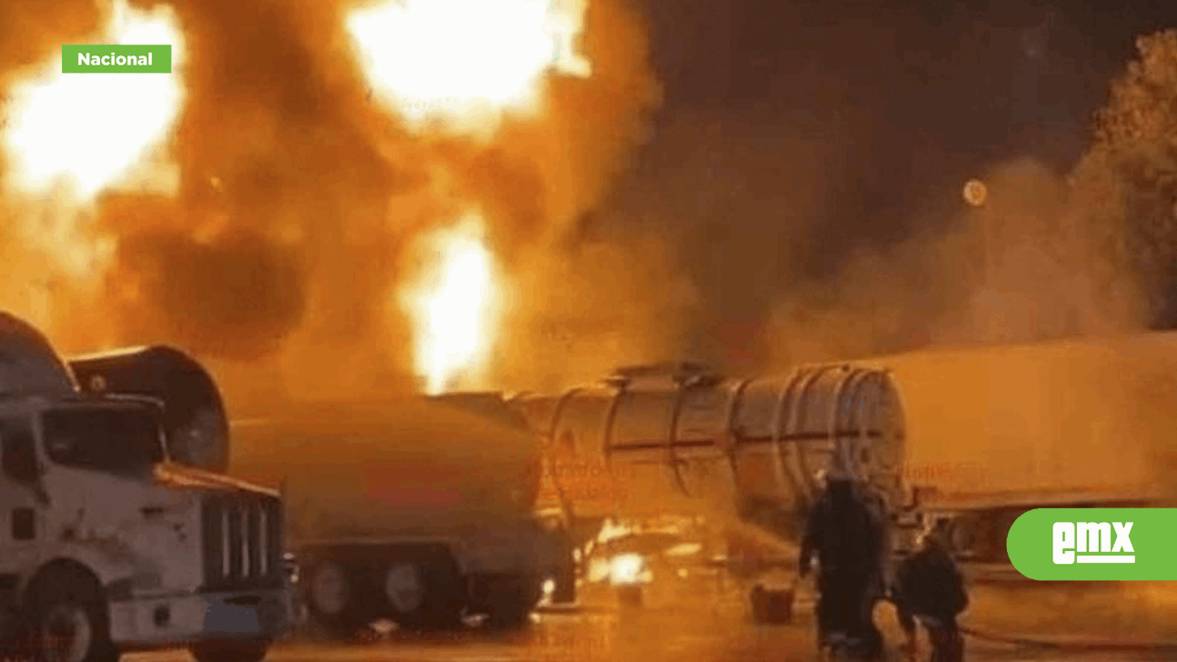 EMX-Explota pipa de gas en pensión de camiones en Hidalgo