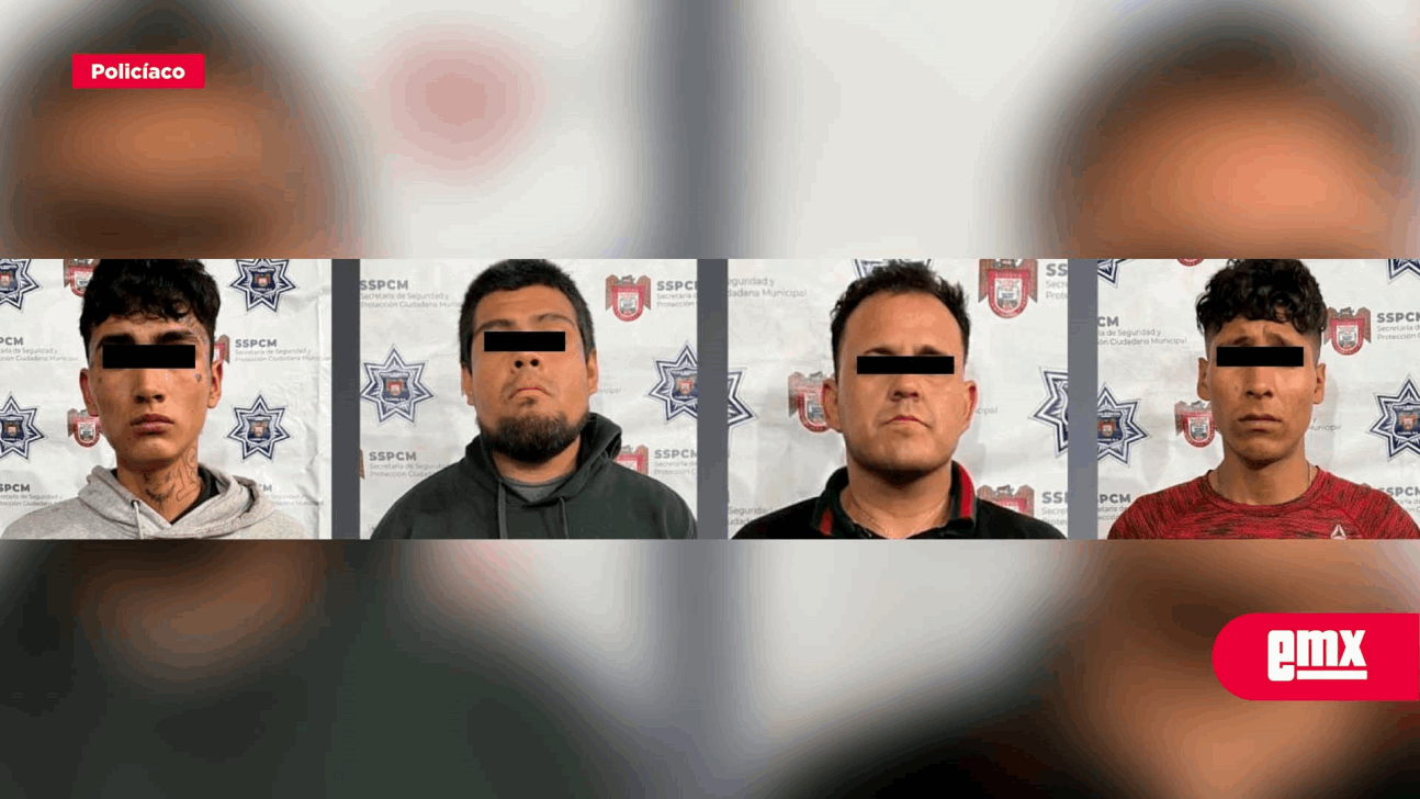 EMX-Presenta Policía a sicarios que presuntamente mataron a dos sujetos en la Altamira